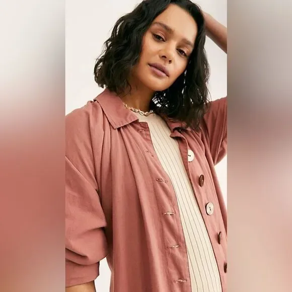 NWT Free People Meet Me In Montauk Duster Jacket